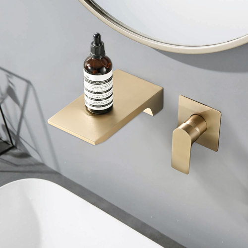 CERYPSA Wall Mount Waterfall Bathroom Sink Faucet & Reviews Wayfair